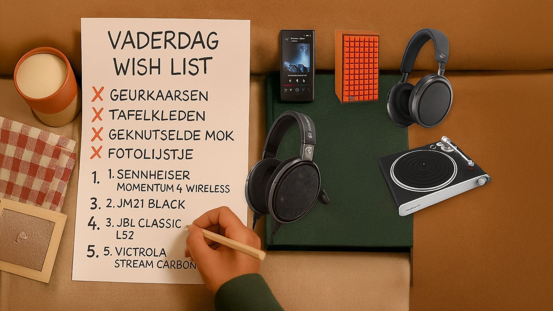 TOP 5 CADEAUS VOOR VADERDAG 2025 – VIND JE MOMENT, VIND JE WISHLIST - The New Sound