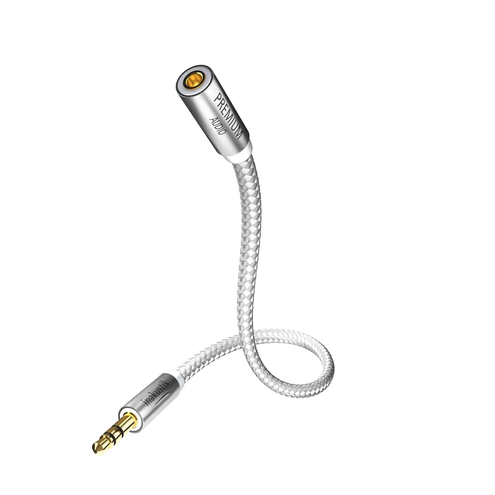 Premium 3.5mm Jack Verlengkabel met 6.3mm Adapter - InAkustik - The New Sound