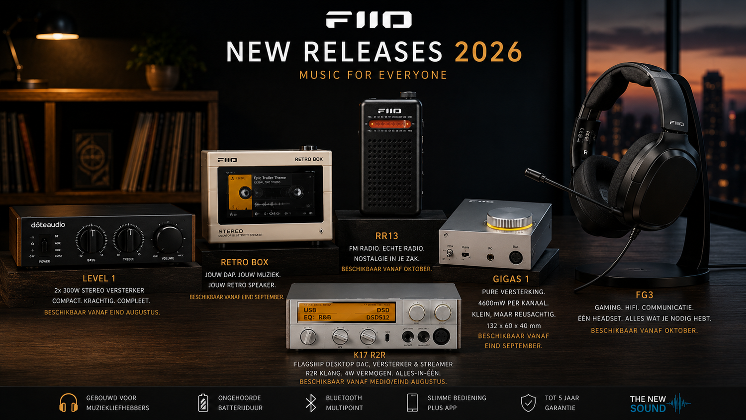 FiiO 2026: dit zijn de releases waar wij misschien wel het meest naar uitkijken