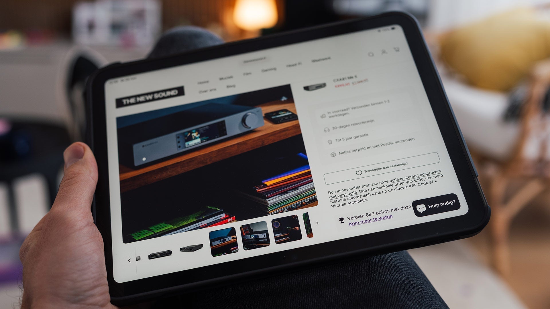 Een kleine tussenstand van onze Wishlist Campagne - The New Sound