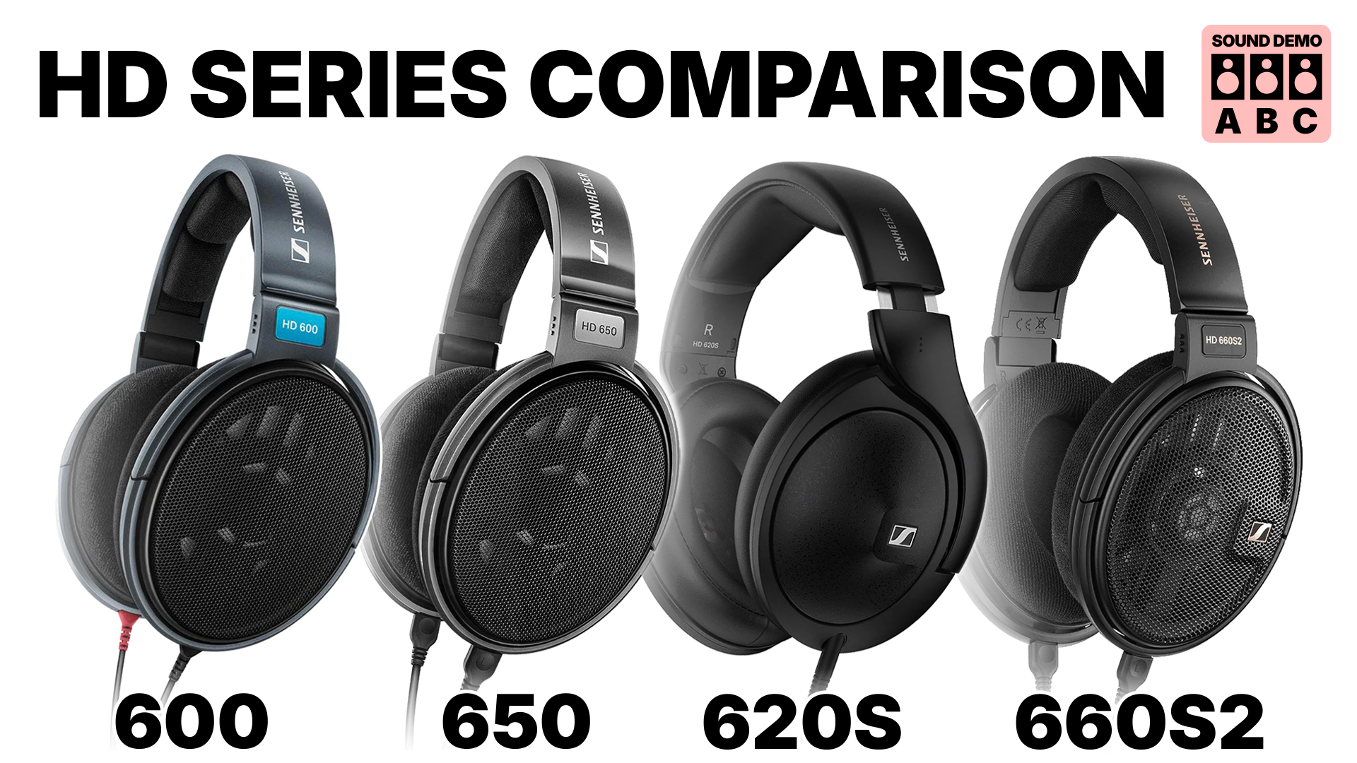 Sound Demo: Legendary Sennheiser HD600 Series Face-Off: HD600 vs HD650 vs HD660S2 vs HD620S