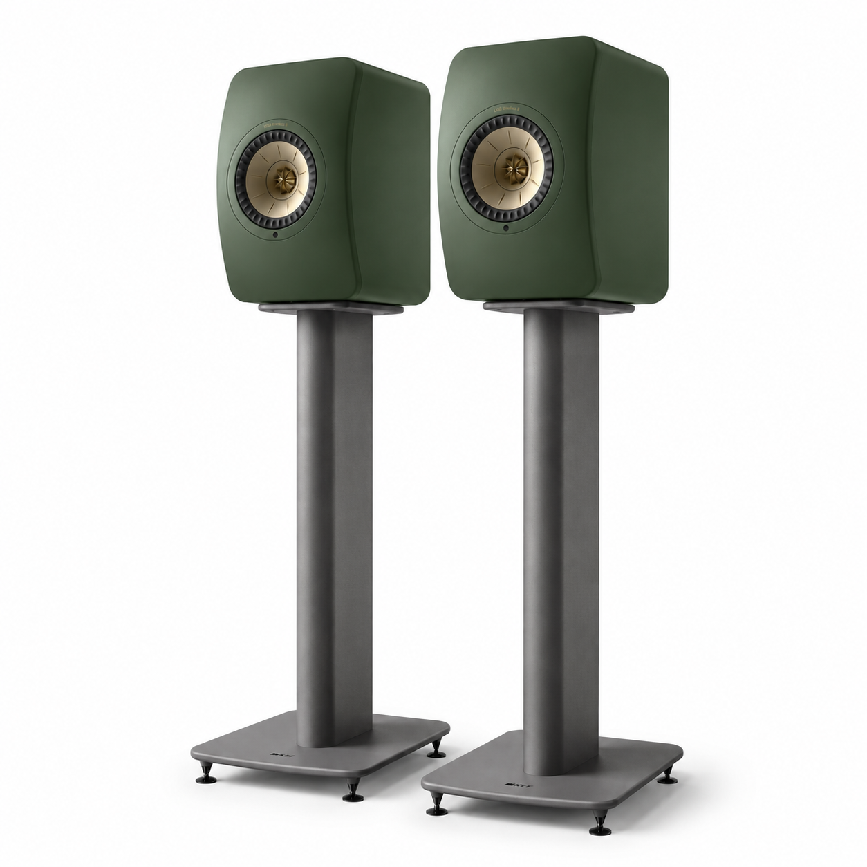 KEF LS50 Wireless II + KEF S2 Vloerstandaard (Stereo Muziek Set)