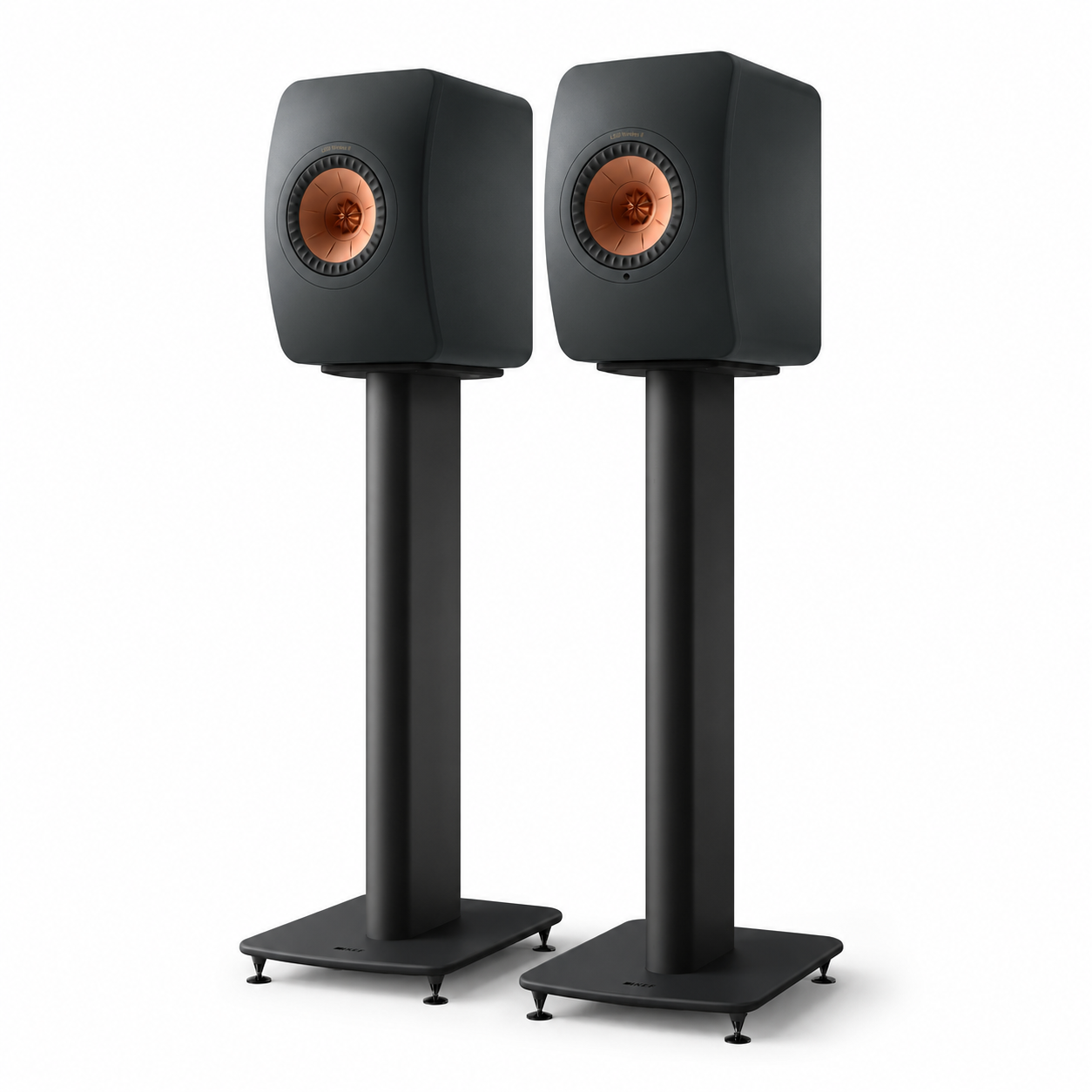 KEF LS50 Wireless II + KEF S2 Vloerstandaard (Stereo Muziek Set)