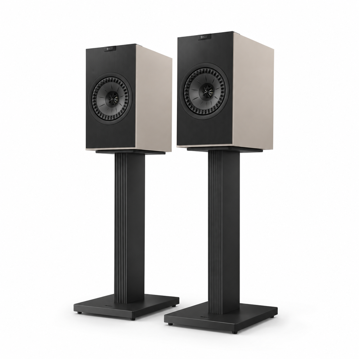 KEF Coda W + KEF SQ1 Vloerstandaard (Stereo Muziek Set)