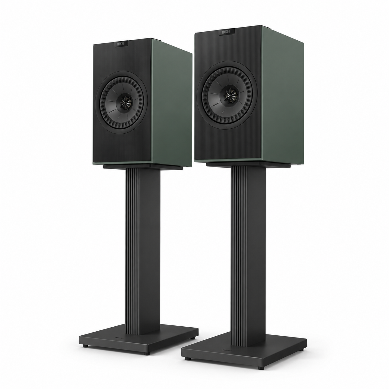 KEF Coda W + KEF SQ1 Vloerstandaard (Stereo Muziek Set)