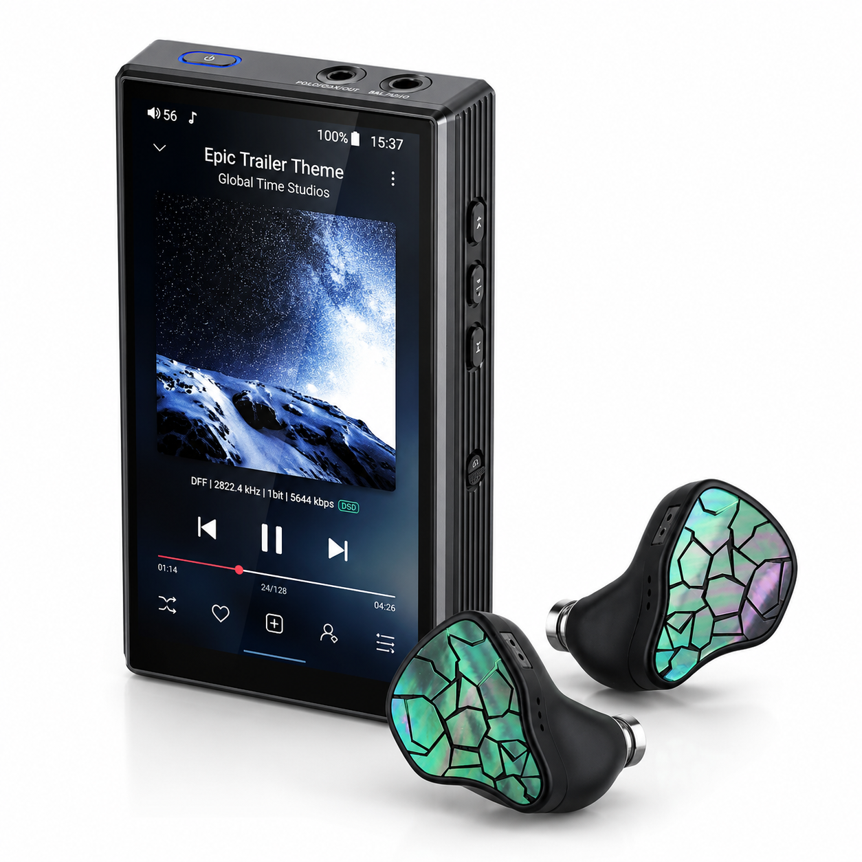 FiiO M33 + ThieAudio Hype 4 MK2 (Head-Fi DAP Set)