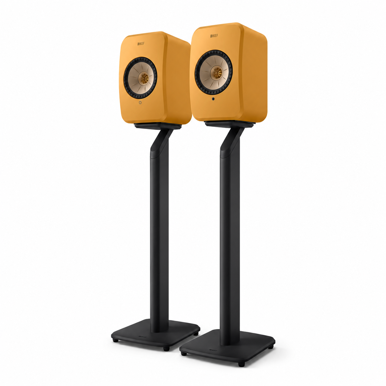 KEF LSX II + KEF S1 Vloerstandaard (Stereo Muziek Set)
