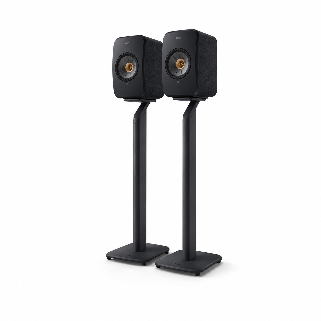 KEF LSX II + KEF S1 Vloerstandaard (Stereo Muziek Set)