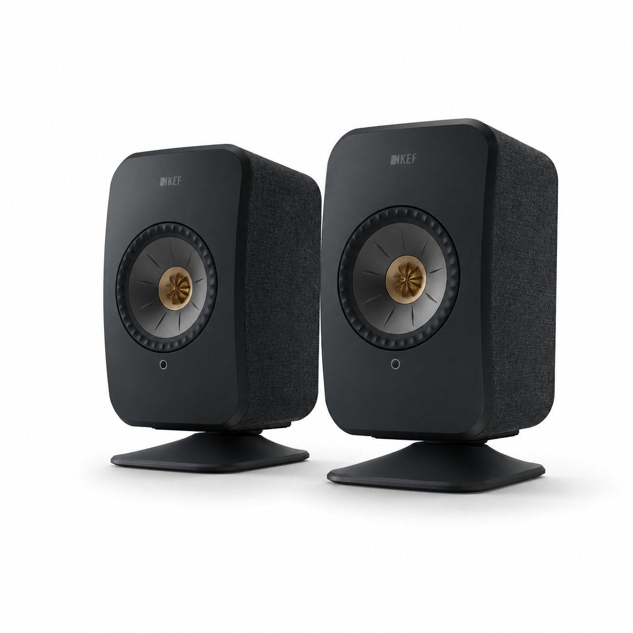 KEF LSX II + KEF P1 Bureaustandaard (Desktop Multimedia Set)