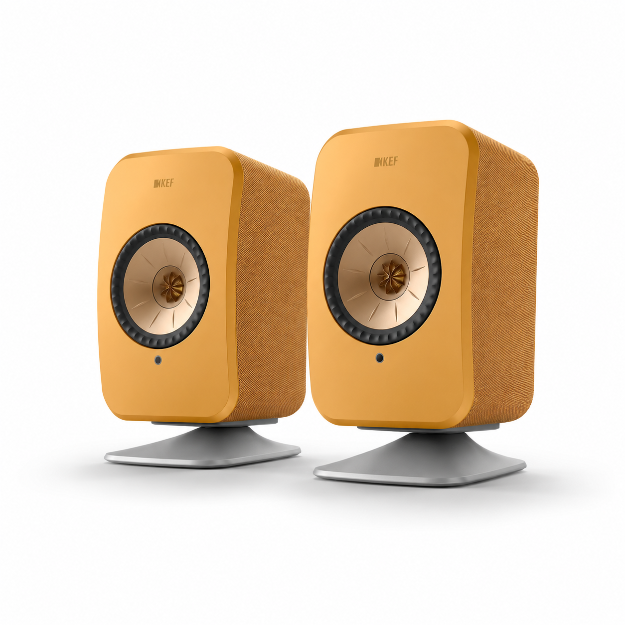 KEF LSX II + KEF P1 Bureaustandaard (Desktop Multimedia Set)
