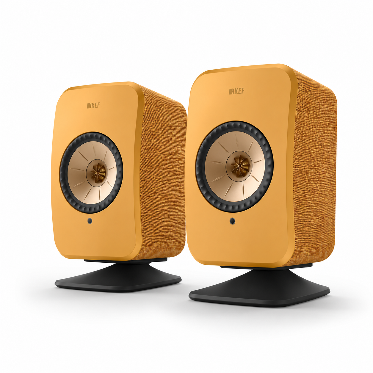 KEF LSX II + KEF P1 Bureaustandaard (Desktop Multimedia Set)