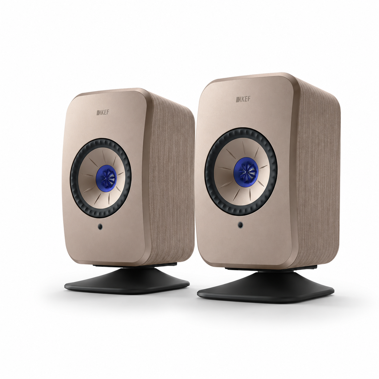 KEF LSX II + KEF P1 Bureaustandaard (Desktop Multimedia Set)