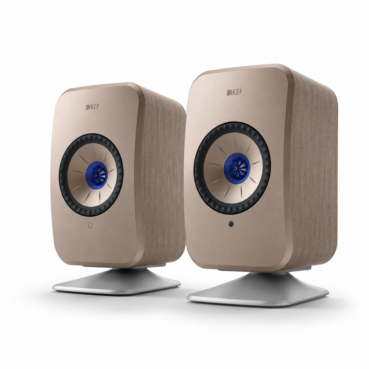 KEF LSX II + KEF P1 Bureaustandaard (Desktop Multimedia Set)