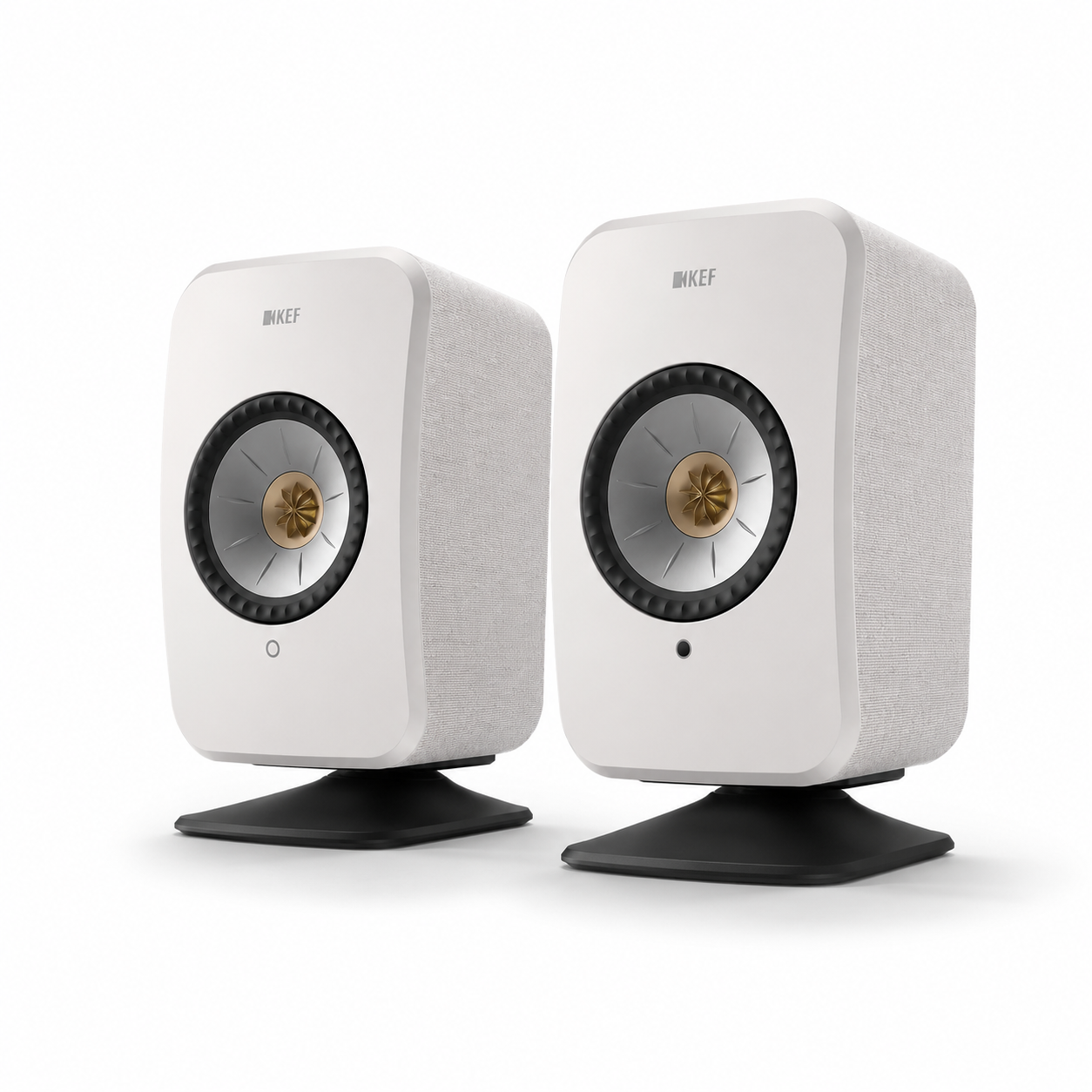 KEF LSX II + KEF P1 Bureaustandaard (Desktop Multimedia Set)