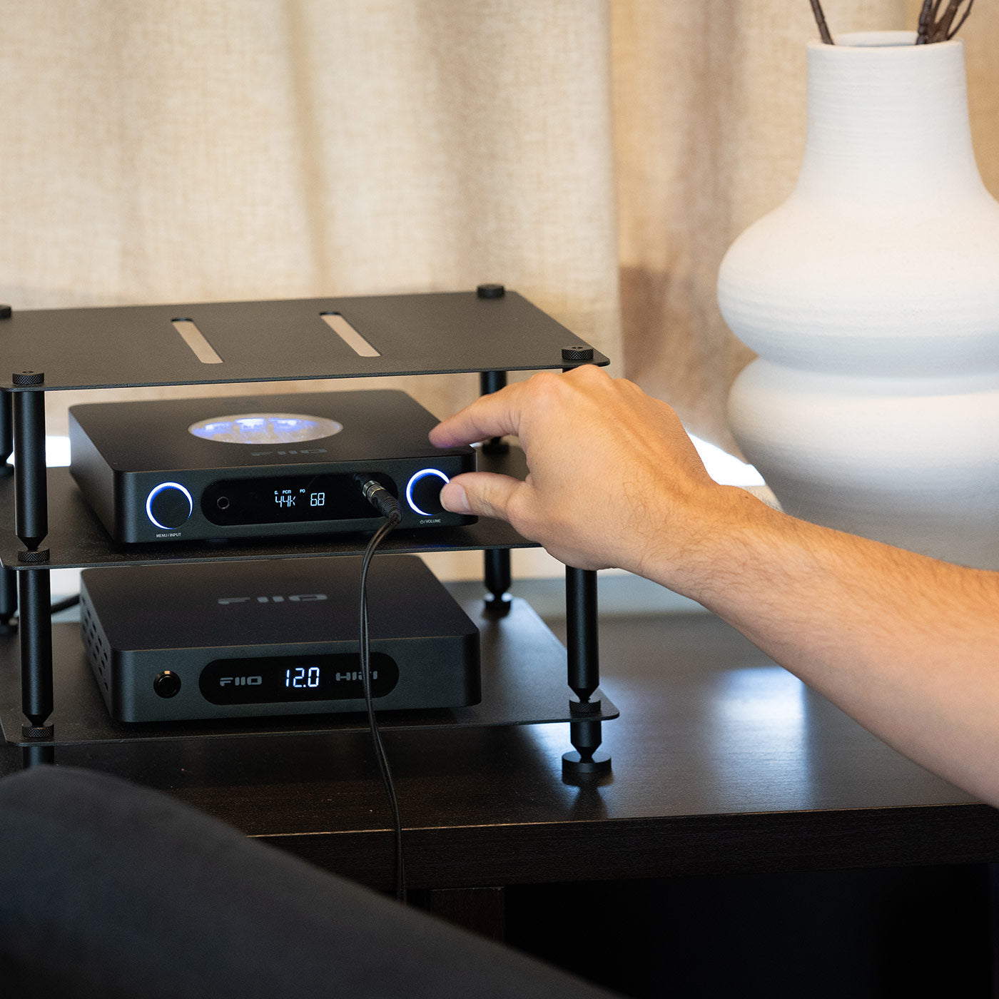 FiiO K13 R2R + FiiO Darkside Pro (Head-Fi Desktop Stack)