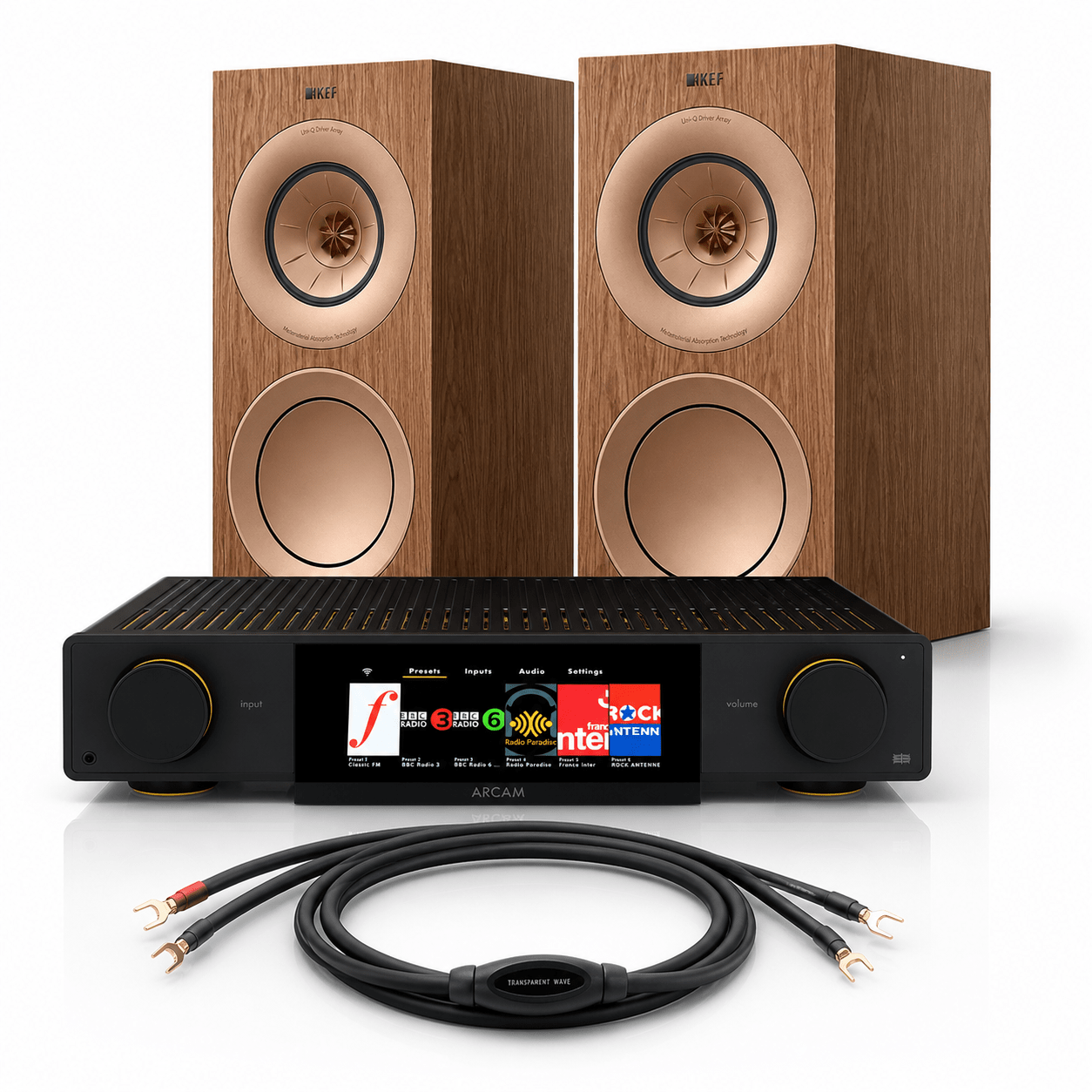 Arcam SA35 + KEF R3 Meta - Ultra Bundel - The New Sound