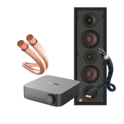 Cinewall Audio Bundel – Muziek – Basic | WiiM Amp + DALI Phantom M - 250 - The New Sound - The New Sound