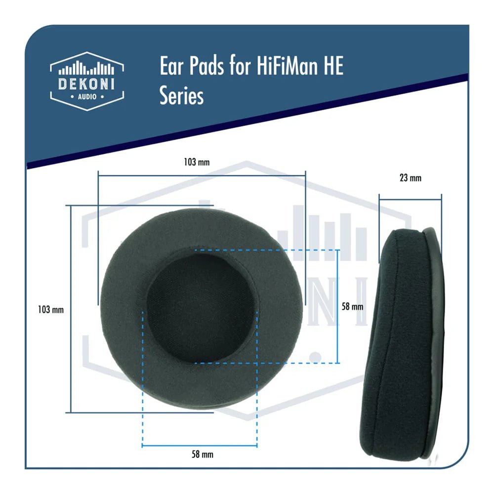 Dekoni Audio Earpads voor Hifiman HE Series en Meer - Dekoni Audio - The New Sound