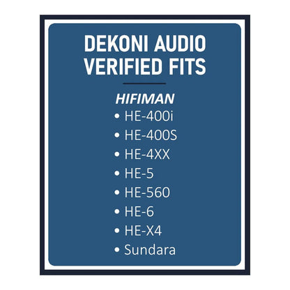 Dekoni Audio Earpads voor Hifiman HE Series en Meer - Dekoni Audio - The New Sound