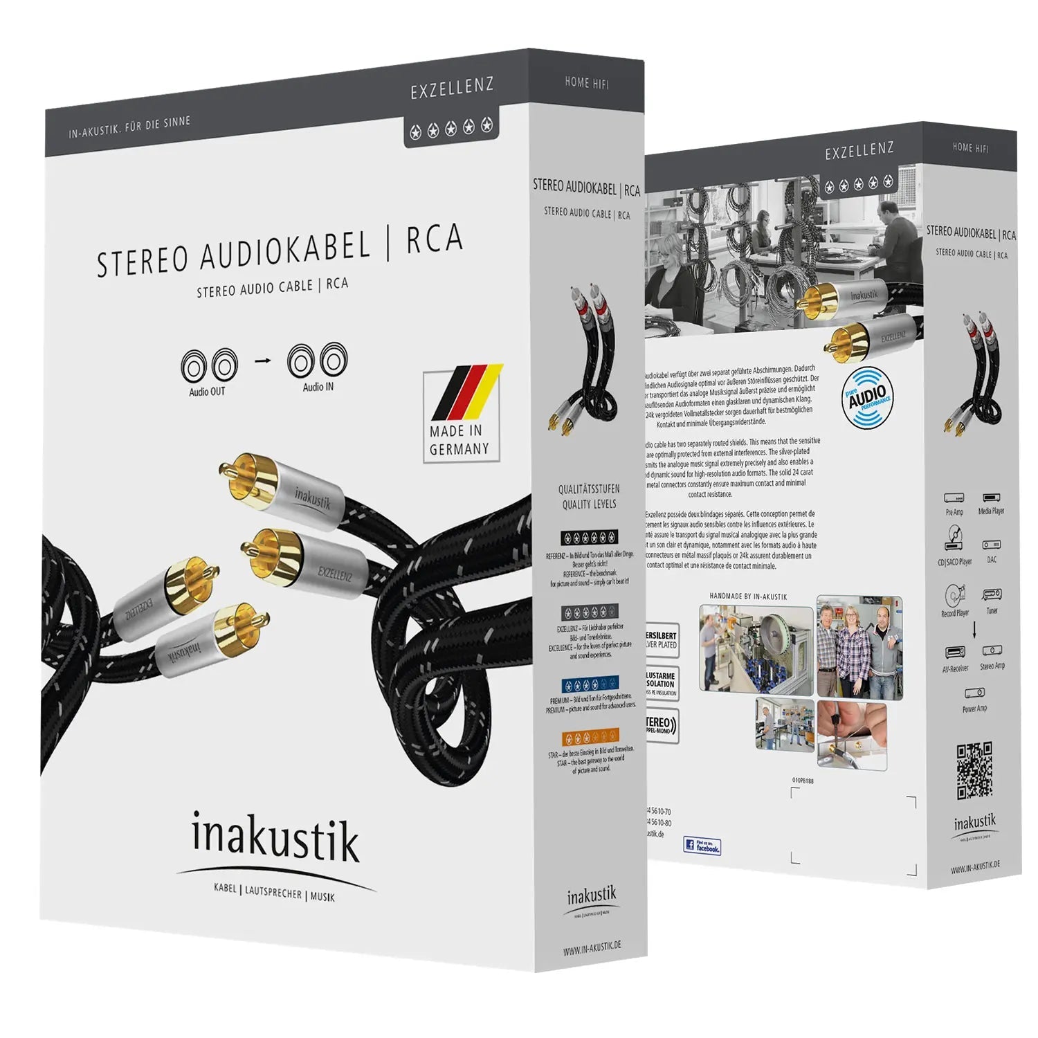 Excellence audio RCA - InAkustik - The New Sound