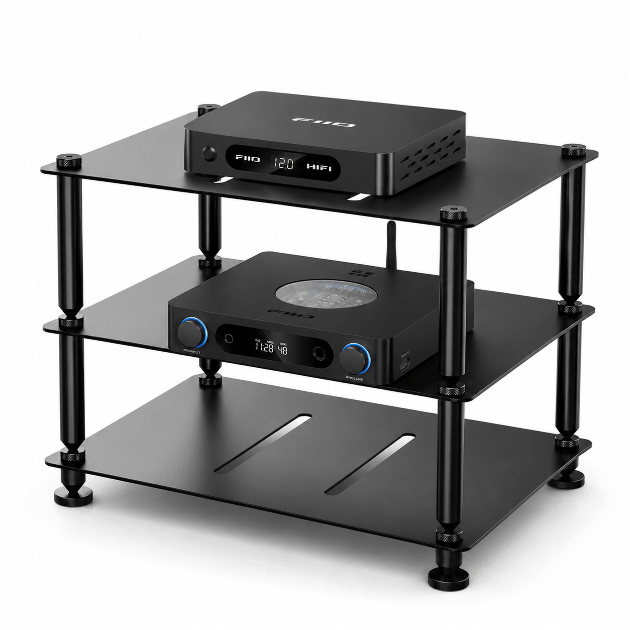 FiiO K13 R2R + FiiO Darkside Pro (Head-Fi Desktop Stack) - Advanced Bundel - The New Sound