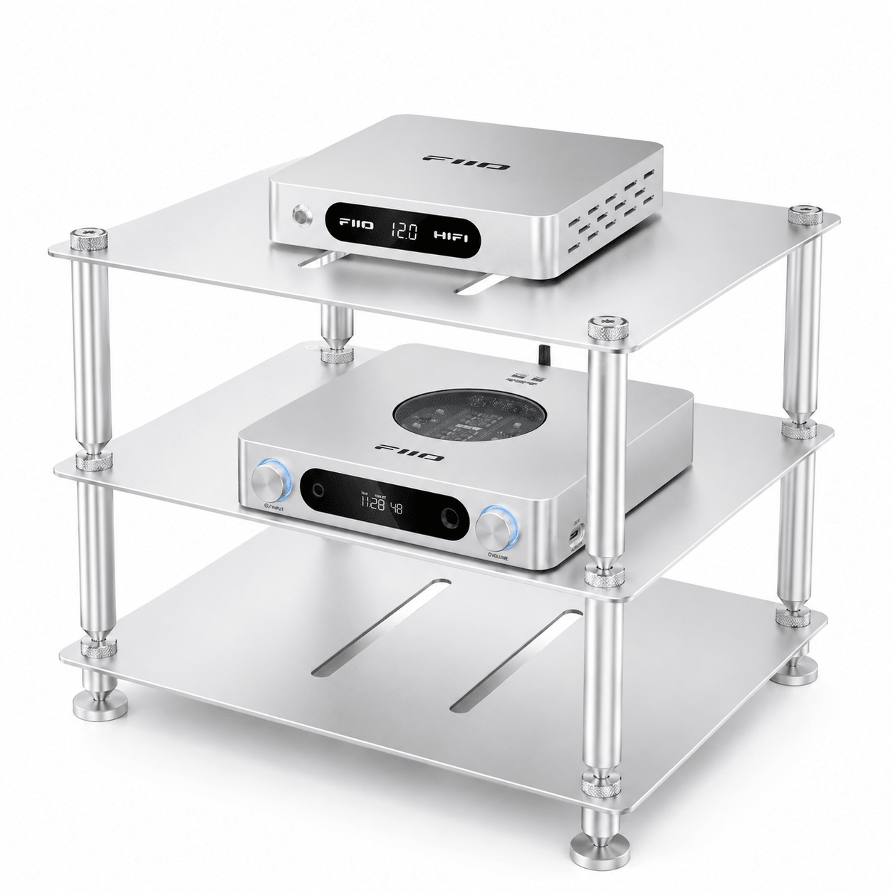 FiiO K13 R2R + FiiO Darkside Pro (Head-Fi Desktop Stack) - Advanced Bundel - The New Sound
