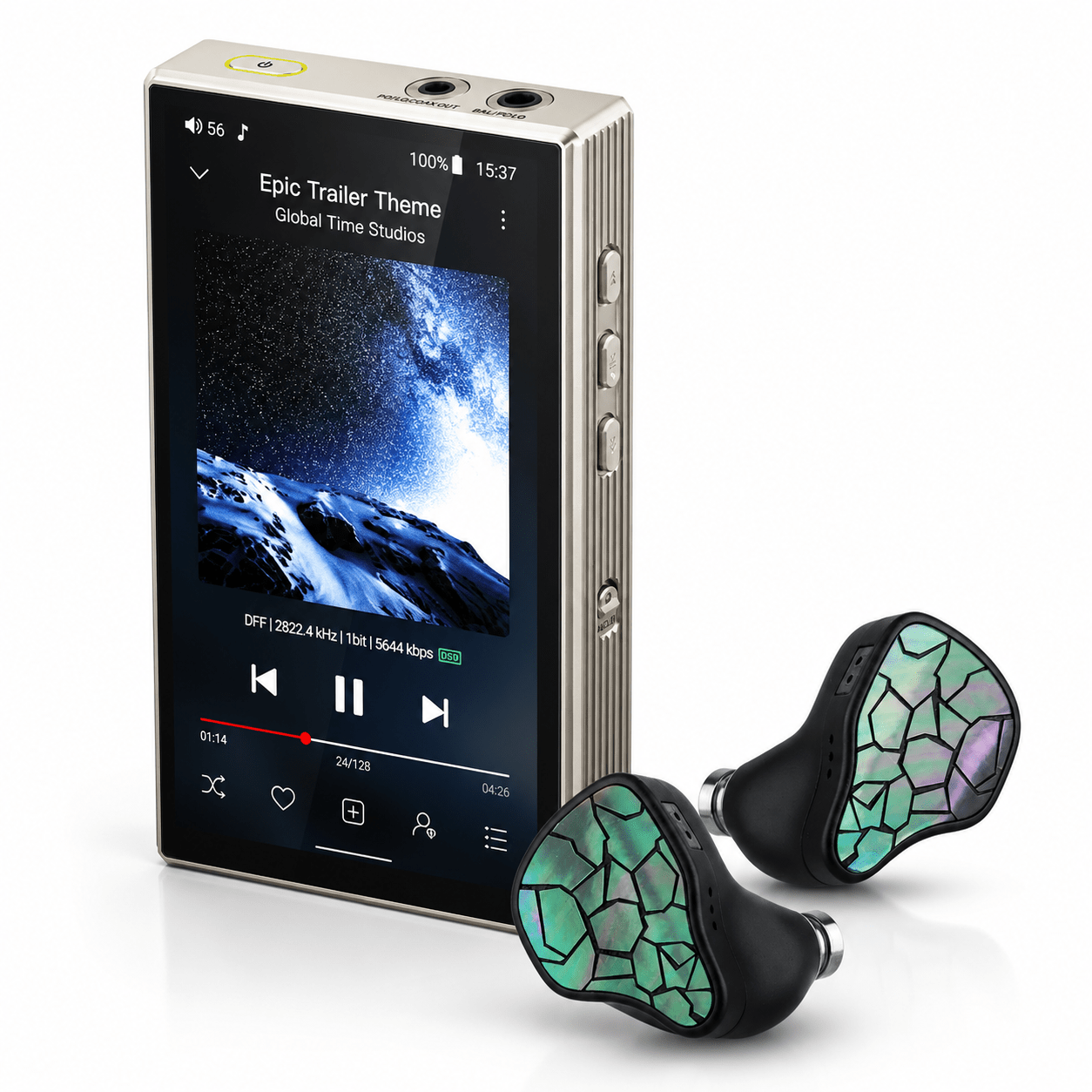 FiiO M33 + ThieAudio Hype 4 MK2 (Head-Fi DAP Set) - Advanced Bundel - The New Sound