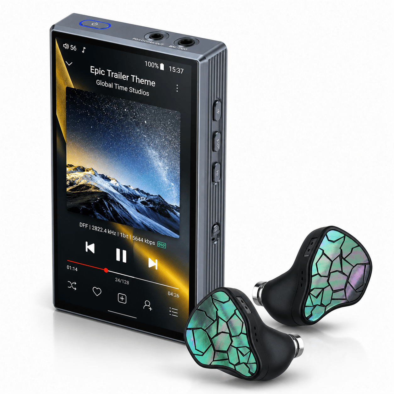 FiiO M33 + ThieAudio Hype 4 MK2 (Head-Fi DAP Set) - Advanced Bundel - The New Sound