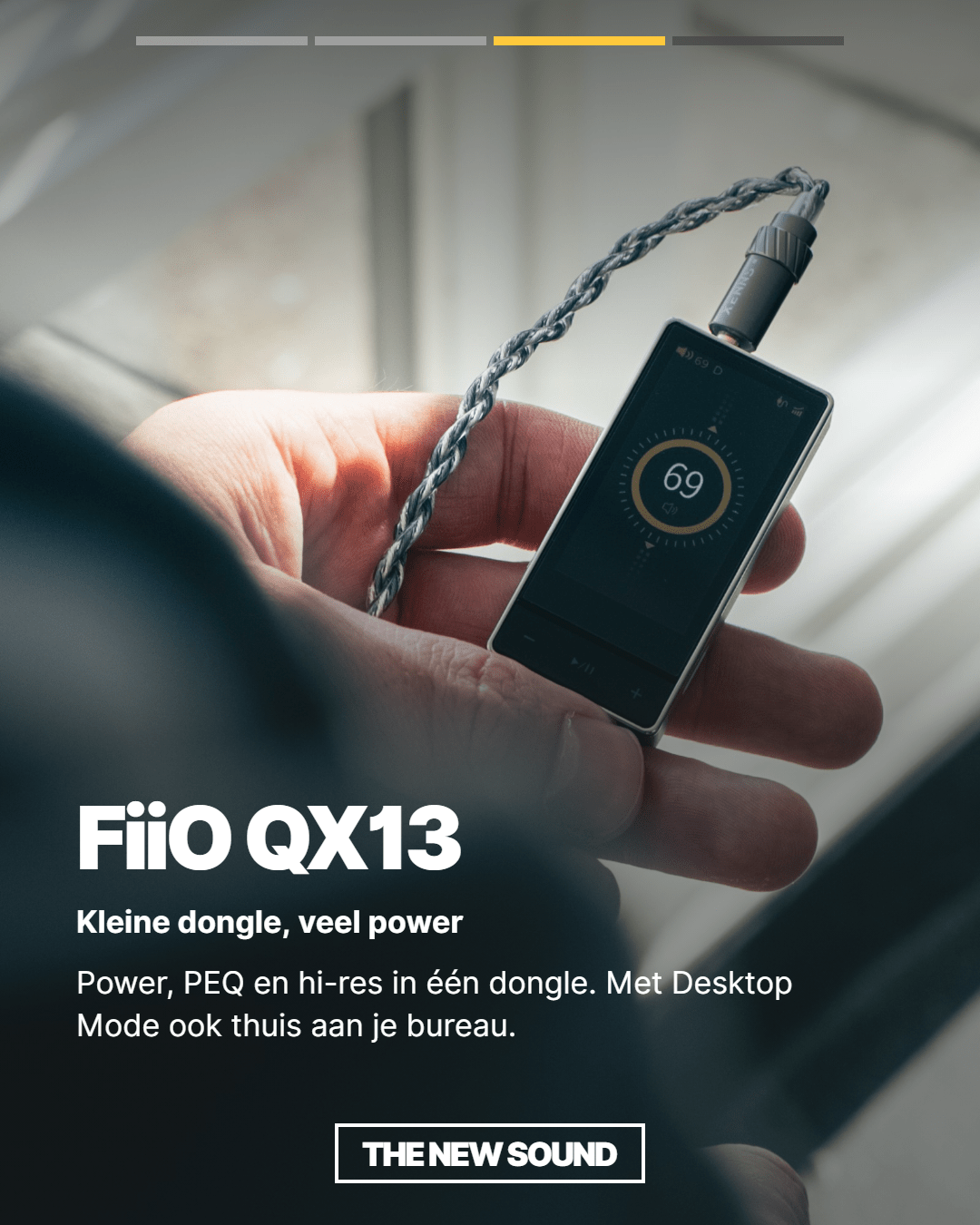 FiiO QX13 + Mangird Tea Pro (Head-Fi Dongle Set) - Advanced Bundel - The New Sound