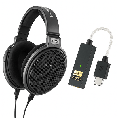HD 650 + GRATIS iFi Go Link tuned by Sennheiser - Sennheiser - The New Sound