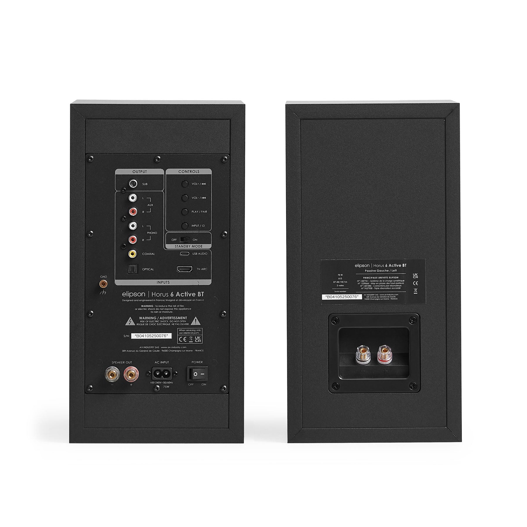 Horus 6B BT Phono / Paar - Elipson - The New Sound