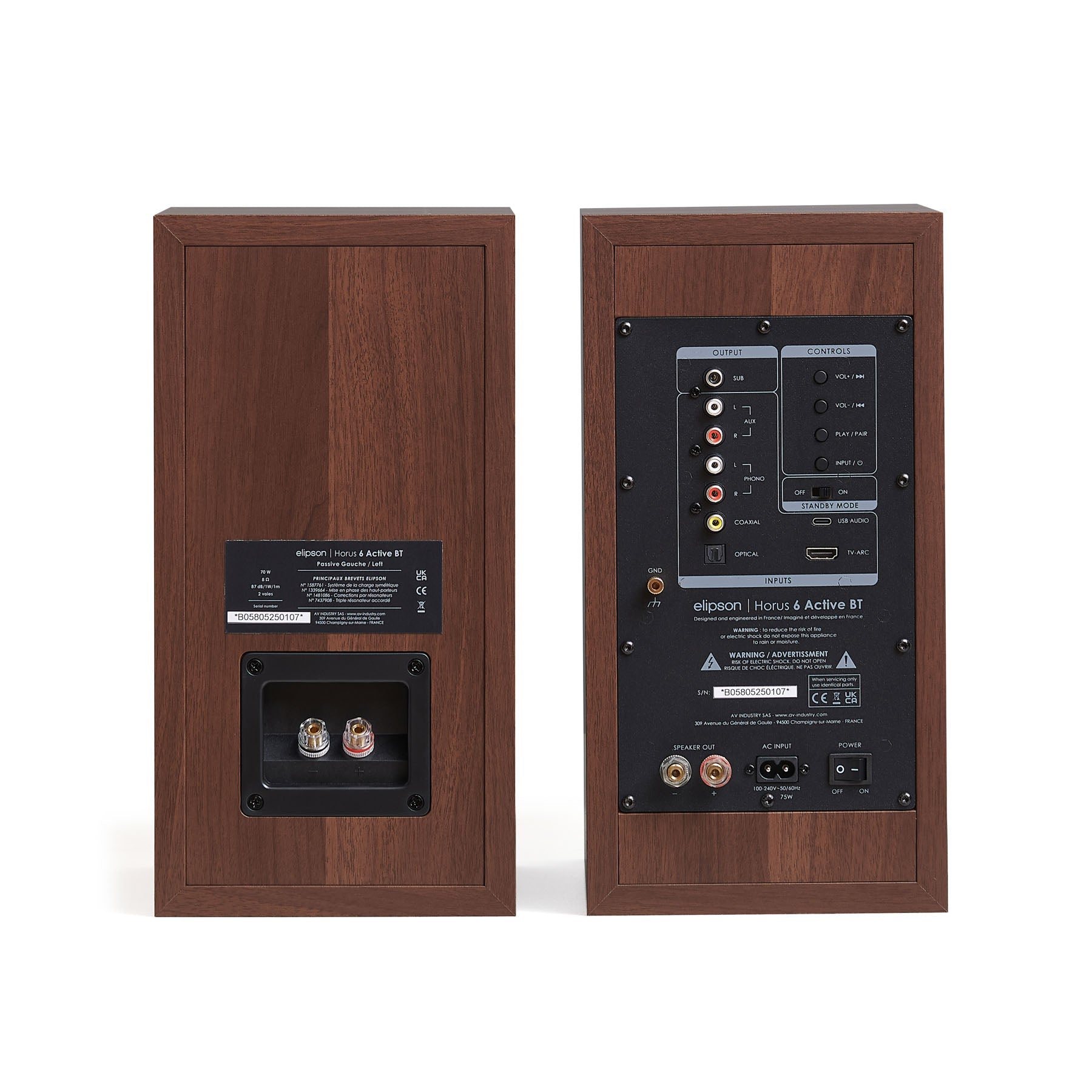 Horus 6B BT Phono / Paar - Elipson - The New Sound