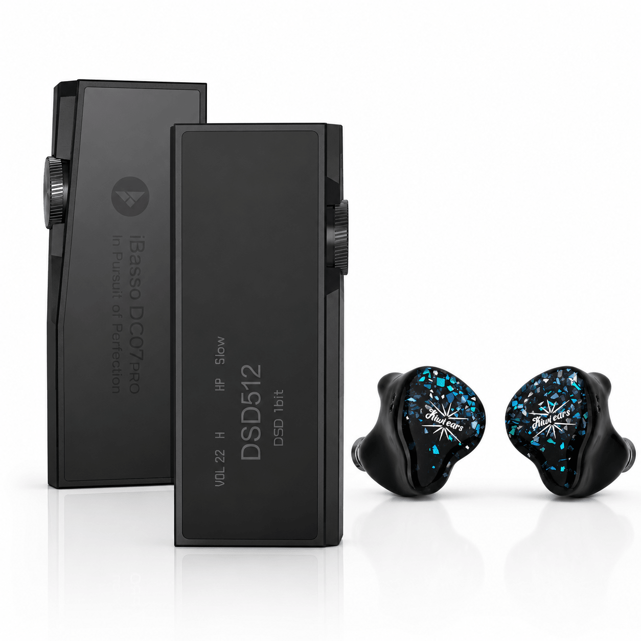 iBasso DC07Pro + Kiwi Ears Astral (Head - Fi Dongle Set) - Advanced Bundel - The New Sound