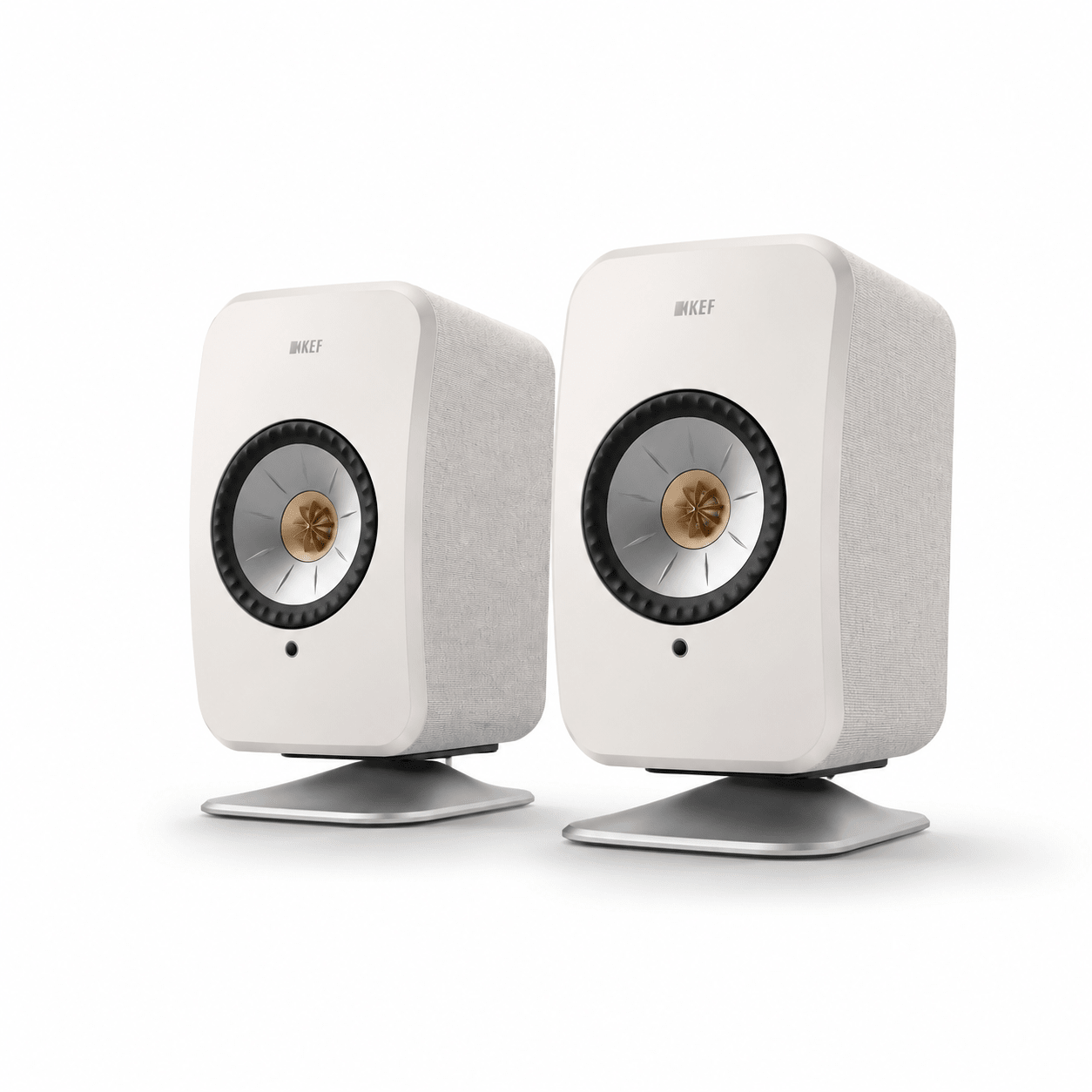 KEF LSX II + KEF P1 Bureaustandaard (Desktop Multimedia Set) - KEF - The New Sound