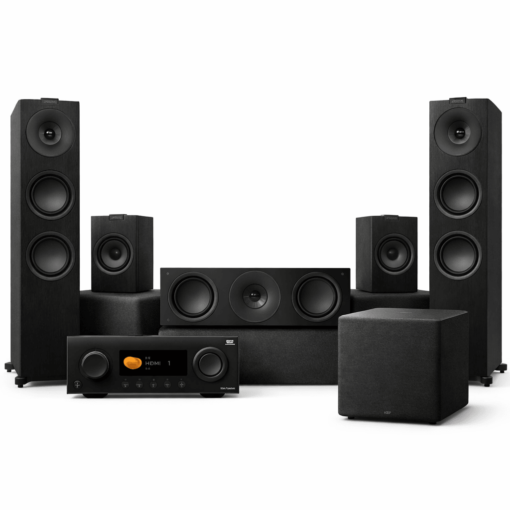 KEF Q Series & JBL MA7100HP 5.1 Surround Set - Advanced Bundel - The New Sound