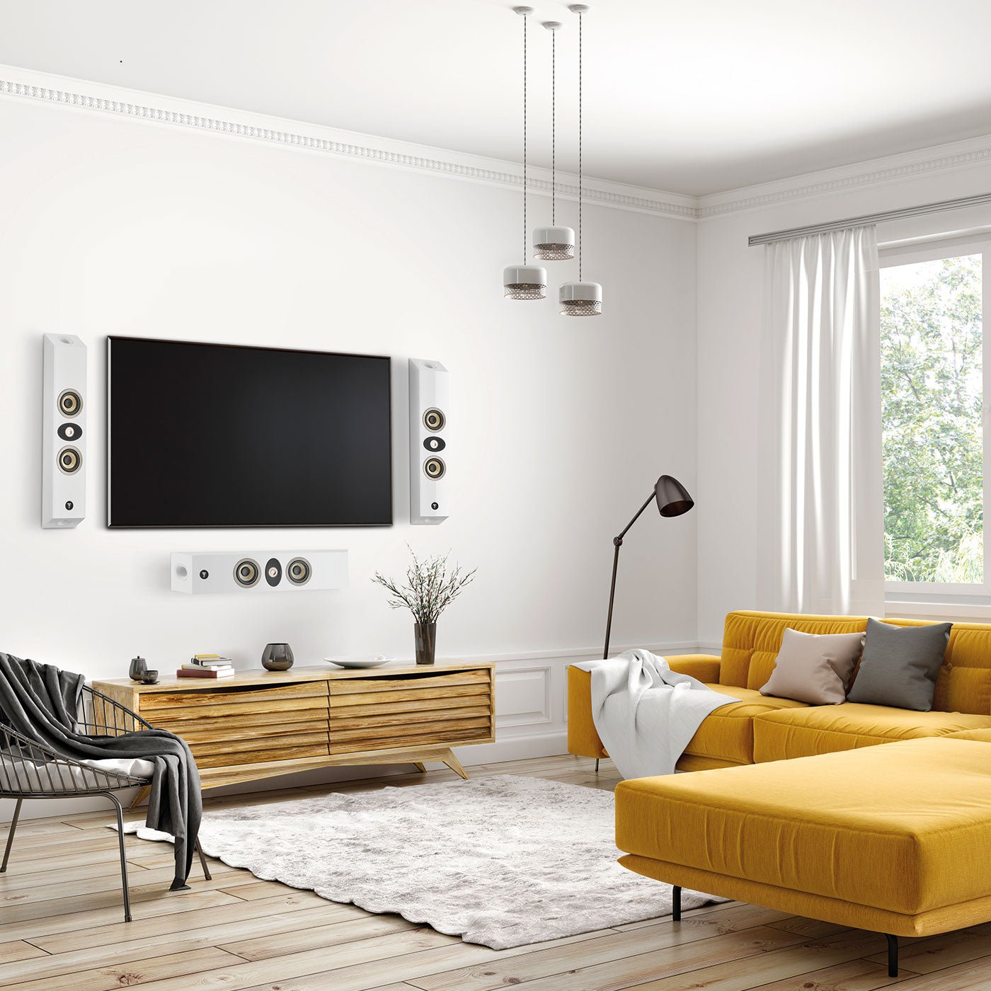 On Wall 301 - Focal - The New Sound