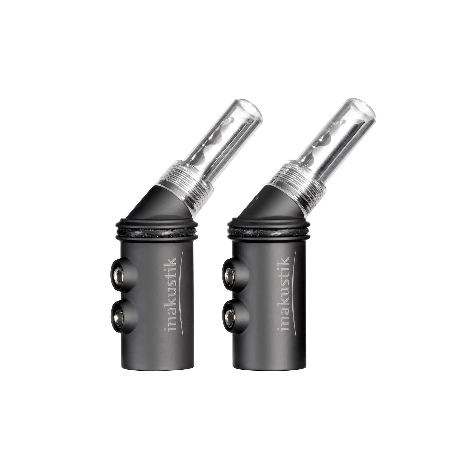 Reference bananenplug 4mm BFA 103 schroef - 45° - 10mm² - InAkustik - The New Sound