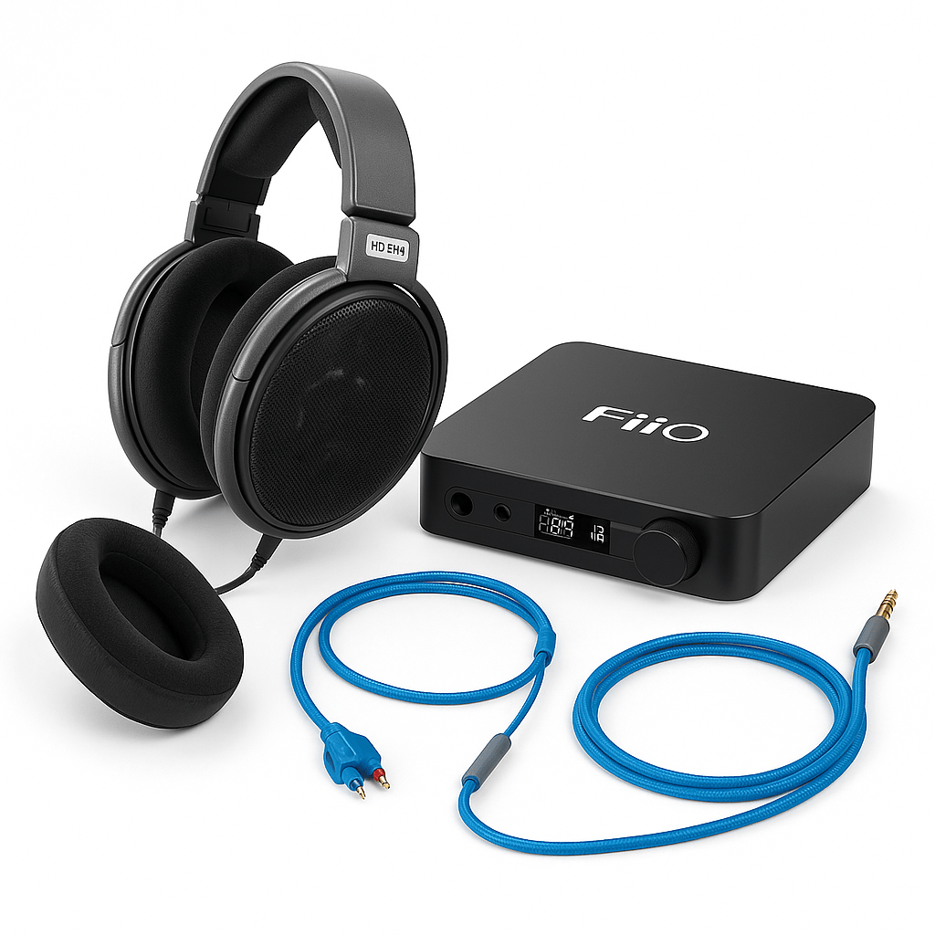 Sennheiser HD 650 + FiiO K11 R2R + Dekoni Ensemble HD600 kit + Dekoni Elite Hybrid Pads - The New Sound - The New Sound