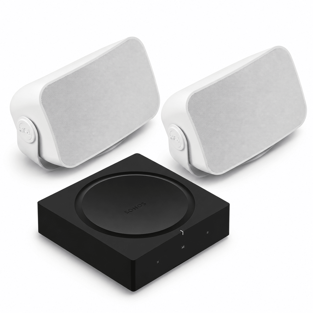 Sonos Amp + Sonos Outdoor (Stereo Outdoor Set) - Essential Bundel - The New Sound