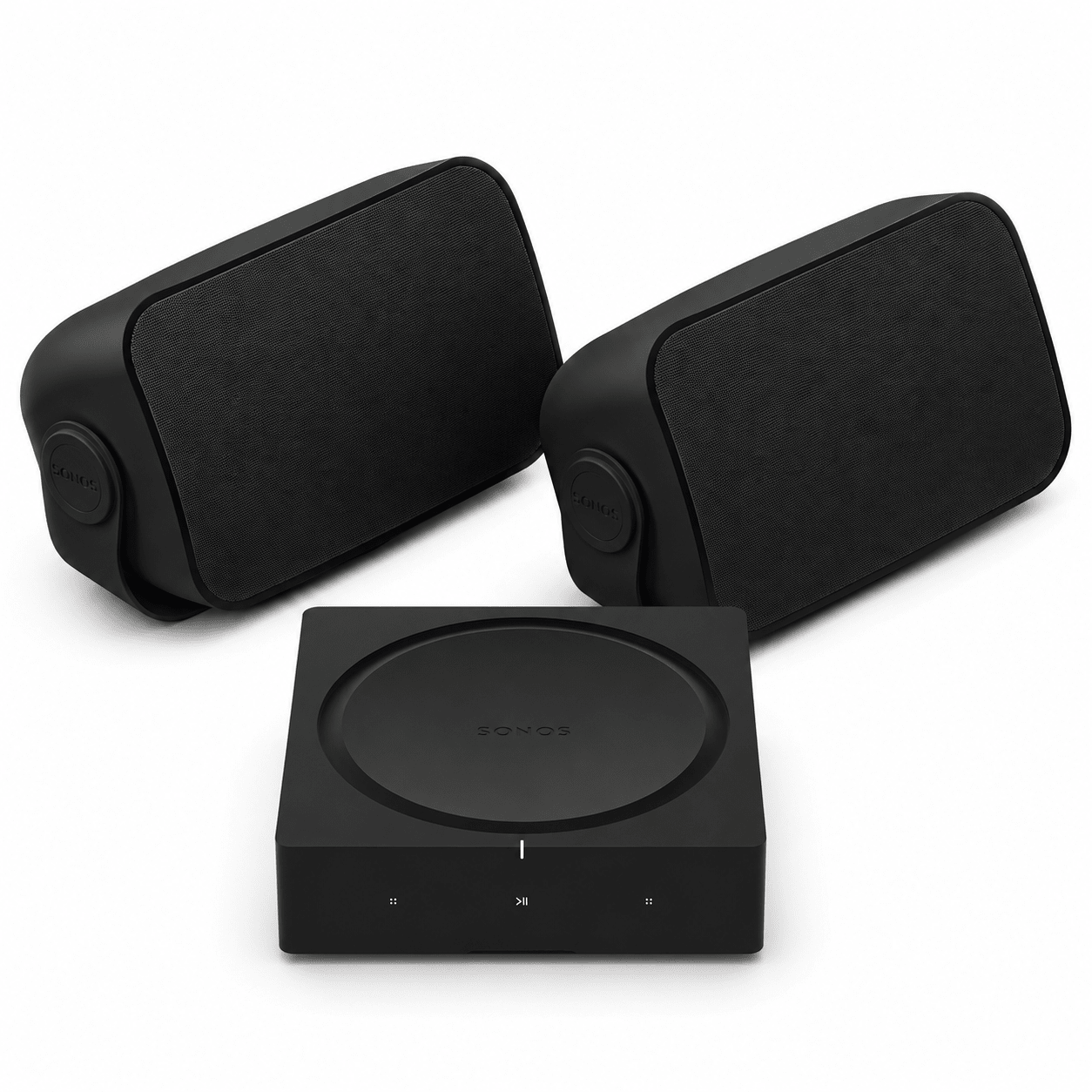 Sonos Amp + Sonos Outdoor (Stereo Outdoor Set) - Essential Bundel - The New Sound