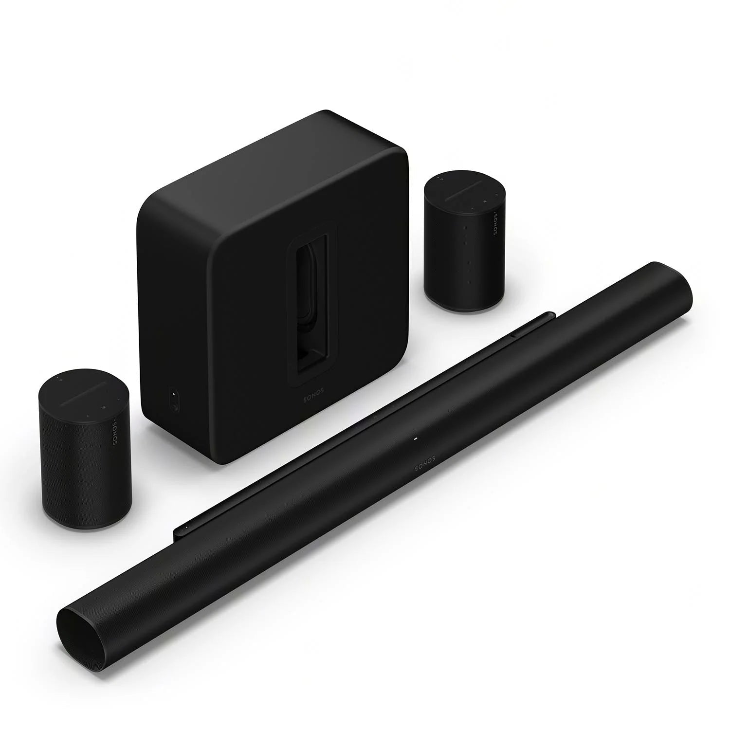 Sonos Arc Ultra + Sub G4 + Era 100 (Surround Film Set) - Advanced Bundel - The New Sound