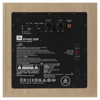 Stage2 220P - JBL - The New Sound