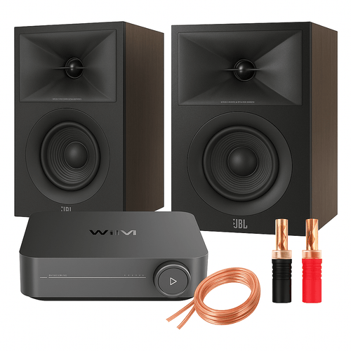 WiiM Amp Pro + JBL Stage2 250B