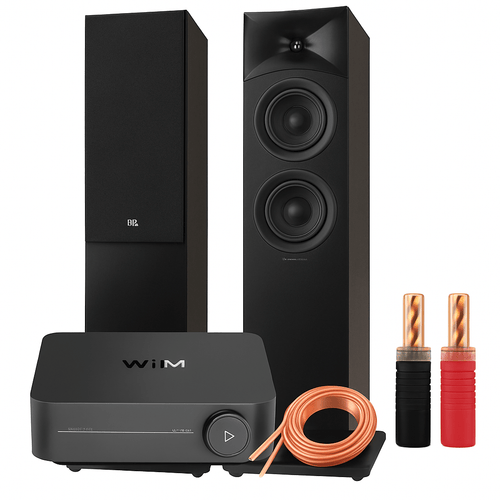 WiiM Amp Pro + JBL Stage2 260F