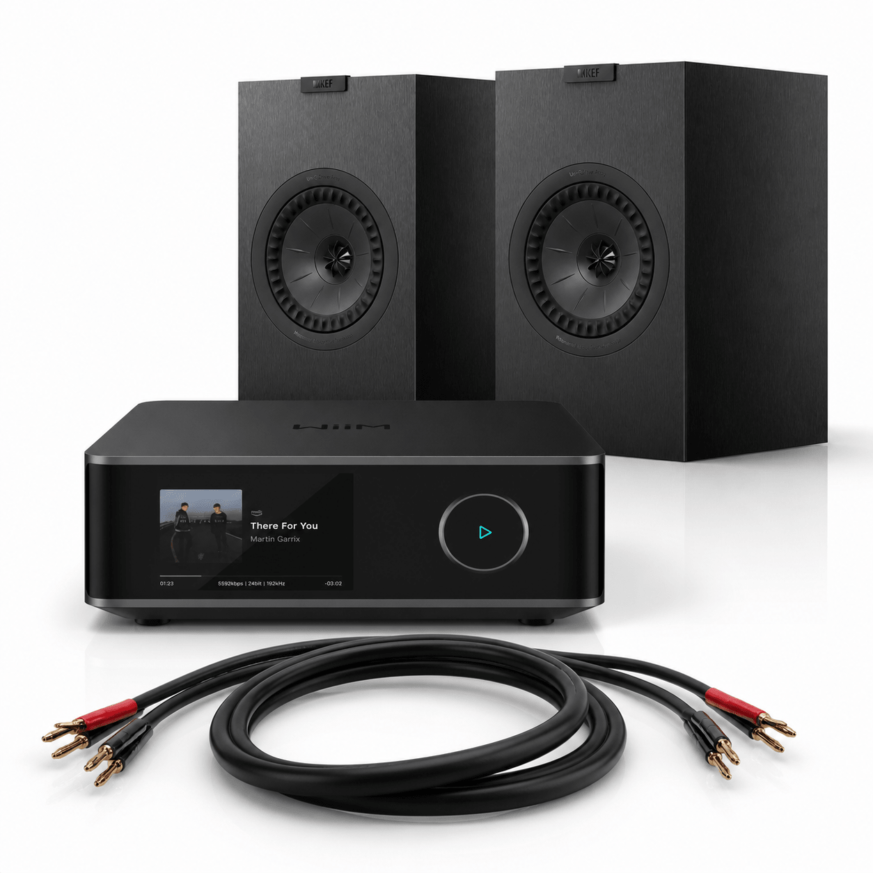 WiiM Amp Ultra + KEF Q1 - Essential Bundel - The New Sound