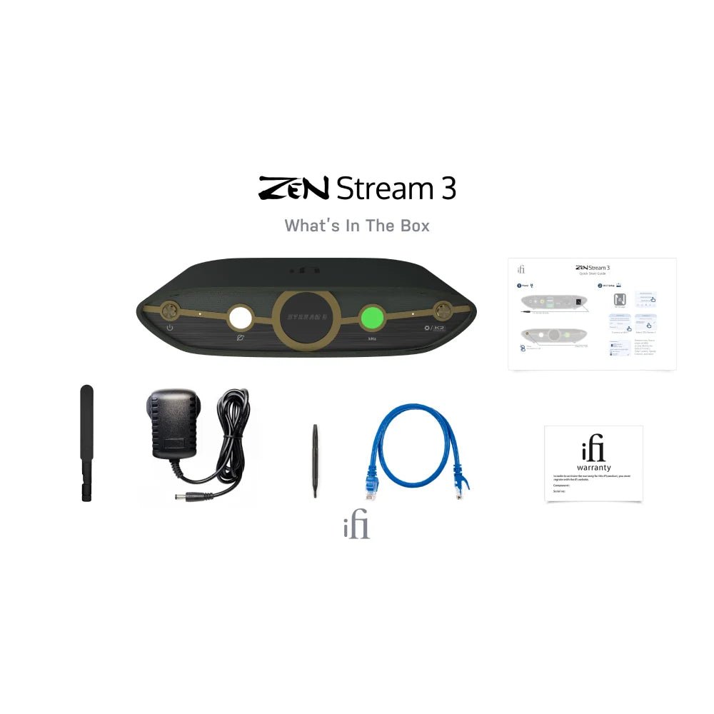 ZEN Stream 3 - iFi Audio - The New Sound